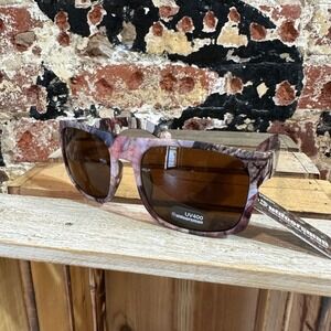 Outdoorsman Camouflage Eyewear UV400 Sport Sunglasses Mens Camo Amber Lens NEW